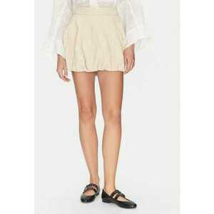 Fusta dama - 304892905 - Piele naturala - Bej imagine