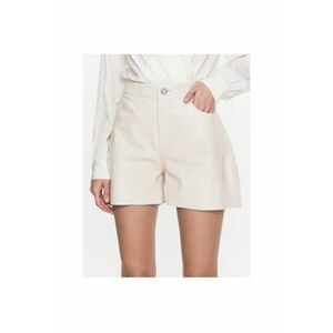 Pantaloni scurti dama - 302005802 - Piele naturala - Bej imagine