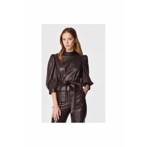 Bluza dama - 300971963 - Piele naturala - Violet imagine