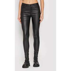 Pantaloni dama - 209579574 - Viscoza/Nylon - Negru imagine