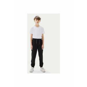 Pantaloni baieti - 208860390 - Bumbac organic/Poliester - Negru imagine