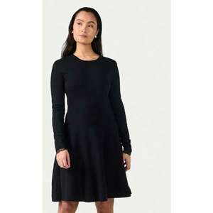 Rochie dama - 304518171 - Viscoza/Nylon - Negru imagine