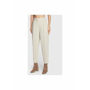 Pantaloni dama - 301665342 - Poliester reciclat/Viscoza - Bej imagine