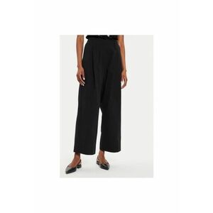 Pantaloni dama - 304479465 - Bumbac - Negru imagine