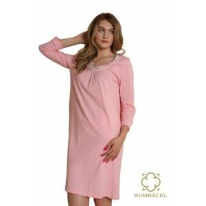 Cămașă de noapte cu mânecă cu trei sferturi - Roz imagine