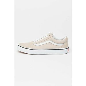 Tenisi de piele intoarsa si piele cu garnituri de panza imagine