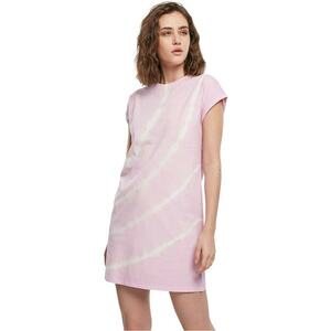 Rochie-tricou cu model tie-dye imagine