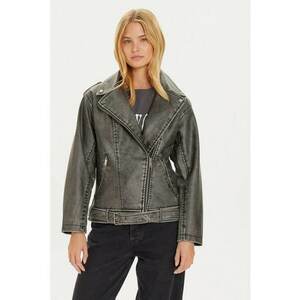 Geaca dama - 304578182 - Piele ecologica - Negru imagine