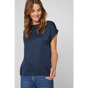 Tricou uni cu aspect satinat imagine