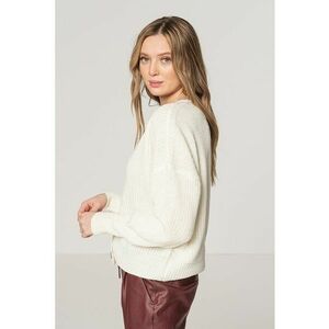 Cardigan cu decolteu in V si nasturi imagine