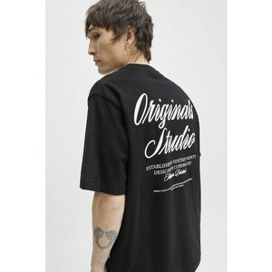 Tricou lejer de bumbac cu imprimeu logo imagine