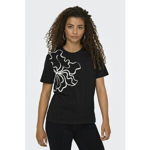 Tricou cu imprimeu floral imagine