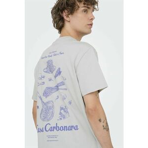 Tricou de bumbac organic cu imprimeu grafic Fred imagine