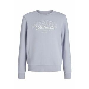 Bluza de trening cu imprimeu text si decolteu la baza gatului imagine