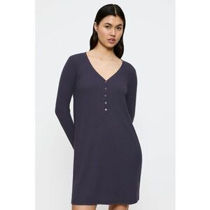 Camasa de noapte lejera cu decolteu in V imagine