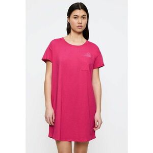 Tricou-camasa de noapte cu buzunar pe piept imagine