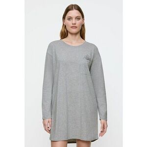 Camasa de noapte lejera cu imprimeu grafic frontal imagine