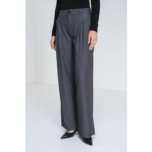 Pantaloni relxed fit cu talie medie imagine