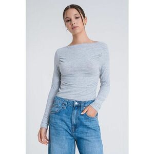 Bluza uni slim fit imagine