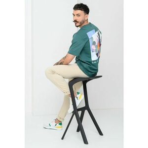 Tricou de bumbac organic cu imprimeu Fred imagine