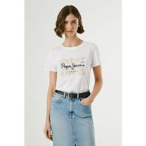 Tricou slim fit cu logo imagine