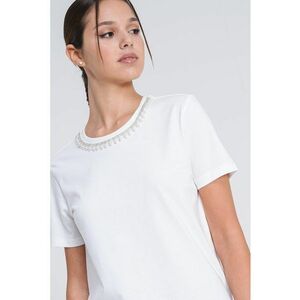 Tricou de bumbac organic cu aplicatii Jolly imagine