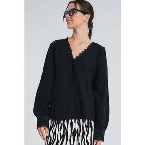 Bluza uni cu nasturi imagine