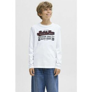 Bluza din bumbac organic cu imprimeu logo imagine