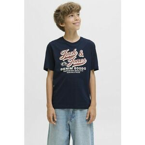 Tricou din bumbac organic cu imprimeu logo imagine