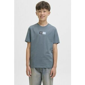 Tricou cu imprimeu logo discret si decolteu la baza gatului imagine