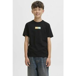 Tricou cu imprimeu logo discret si decolteu la baza gatului imagine