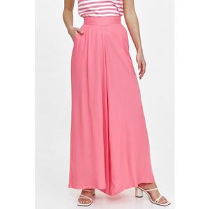 Pantaloni cu croiala ampla si talie inalta imagine