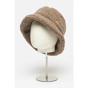 Palarie bucket cu blana shearling sintetica Teddybuck imagine
