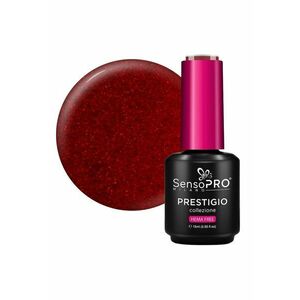 Oja Semipermanenta PRESTIGIO - Cozy Burgundy 15ml imagine