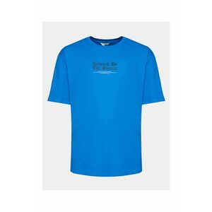 Tricou barbati - Albastru - Bumbac imagine