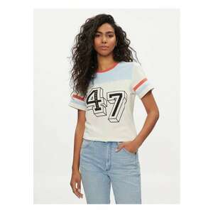 Tricou dama - 593148 - Ecru - Bumbac - imagine