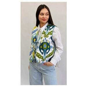 Vesta cu imprimeu pentru dame imagine