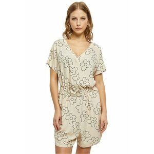 Salopeta scurta cu o curea si decolteu in V imagine