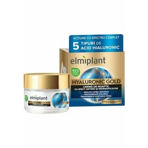 Crema de noapte Hyaluronic Gold - Femei - 50 ml imagine