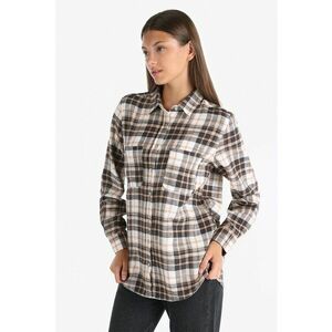 Camasa cu maneci lungi si model in carouri imagine