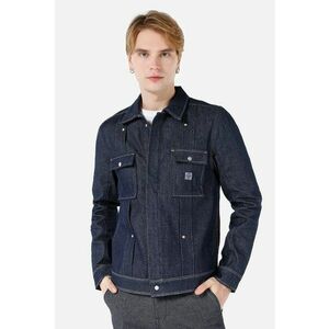 Jacheta de denim cu buzunare pe piept imagine