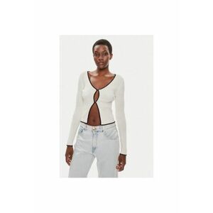 Cardigan dama alb imagine