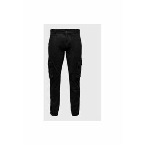 Pantaloni barbati - 301844877 - Bumbac - Negru imagine