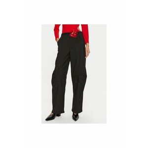 Pantaloni dama - 304472862 - Viscoza/Poliester - Negru imagine