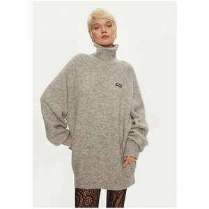 Bluza dama - 304473241 - Lana Merinos/Poliamida/Lana Alpaca - Gri imagine