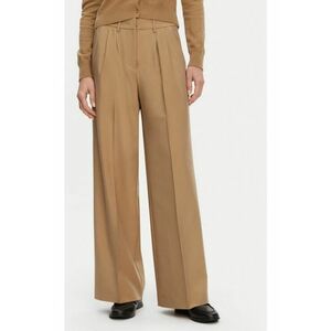 Pantaloni dama - 305138897 - Poliester/Rayon - Bej imagine
