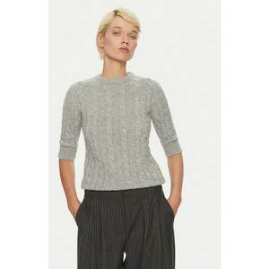 Pulover dama - 304475030 - Bumbac/Lana - Gri imagine