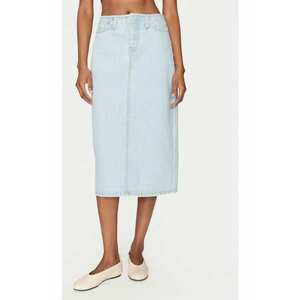 Fusta dama - 305214409 - Bumbac - Albastru imagine
