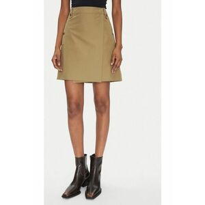 Fusta dama - 305138859 - Bumbac/Nylon - Bej imagine