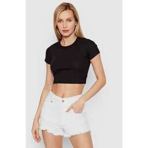 Tricou dama - 300132708 - Bumbac - XL INTL - Negru imagine